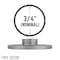 B & K STZ Industries 3/4 in. FIP each Black Malleable Iron Floor Flange 310UPF-34 - alternate 2